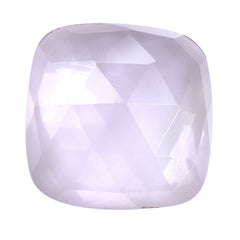 PINK AMETHYST ROSE CUT CUSHION CAB 17.50MM 14.70 Cts.