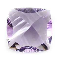 PINK AMETHYST CONCAVE CUT CUSHION (DES#72) 15MM 12.00 Cts.