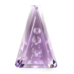 PINK AMETHYST SUPPER BUBBLE TRAPEZOID (DES#120) 24X16MM 20.94 Cts.