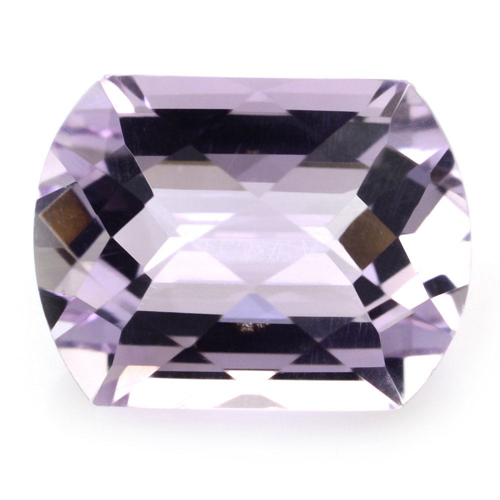 PINK AMETHYST CUSHION CHECKER CUT FANCY 16X12MM 9.40 Cts.