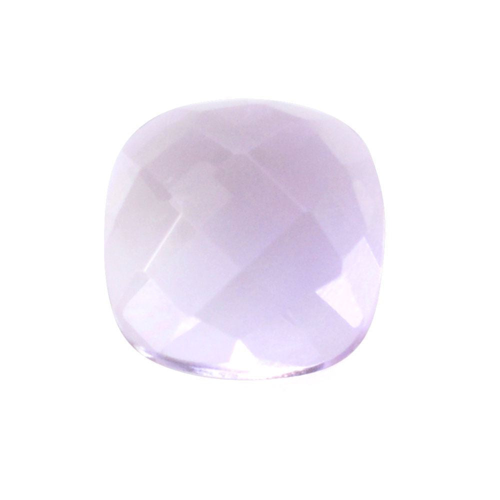 PINK AMETHYST CHECKER CUSHION CAB 7MM 1.43 Cts.