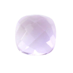 PINK AMETHYST CHECKER CUSHION CAB 7MM 1.43 Cts.