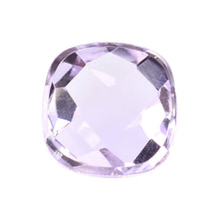 PINK AMETHYST CHECKER CUSHION CAB 7MM 1.43 Cts.