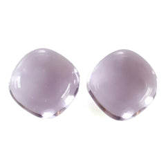 PINK AMETHYST CUSHION CAB 7MM 1.72 Cts.