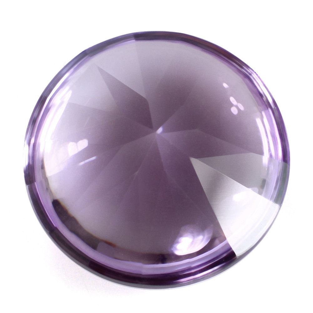 PINK AMETHYST BUFFTOP ROUND 20MM 23.25 Cts.