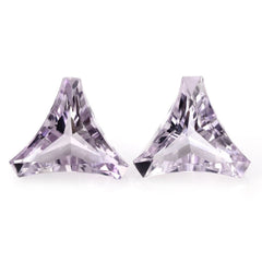 PINK AMETHYST PRINCESS CUT FANCY TRILLION 14.50MM 9.20 Cts.