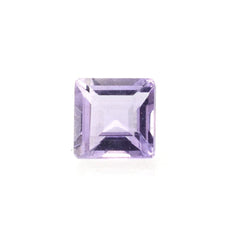 PINK AMETHYST PRINCESS CUT SQUARE 2.50MM 0.08 Cts.