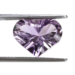 PINK AMETHYST CONCAVE CUT SPADE (DES#96) 14X11MM 5.90 Cts.