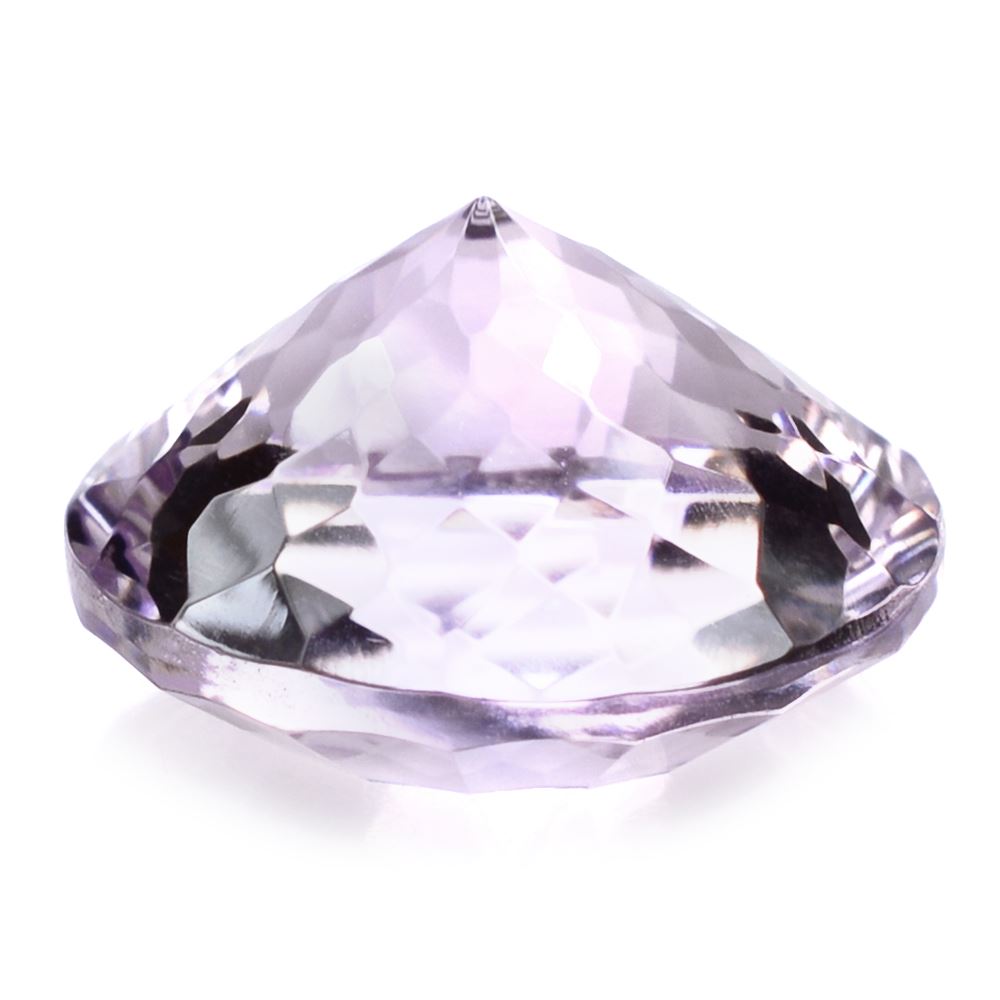 PINK AMETHYST NIRVANA CUT ROUND (DES#81) (AA/CLEAN) 14MM 8.27 Cts.