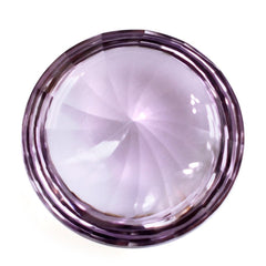 PINK AMETHYST BUFFTOP ROUND WITH TWISTED CONCAVE (DES#31) 14MM 9.35 Cts.