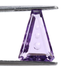 PINK AMETHYST SUPPER BUBBLE TRAPEZOID (DES#119) 13X9MM 3.30 Cts.