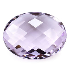 PINK AMETHYST BRIOLETTE OVAL 19X14.50MM 11.80 Cts.