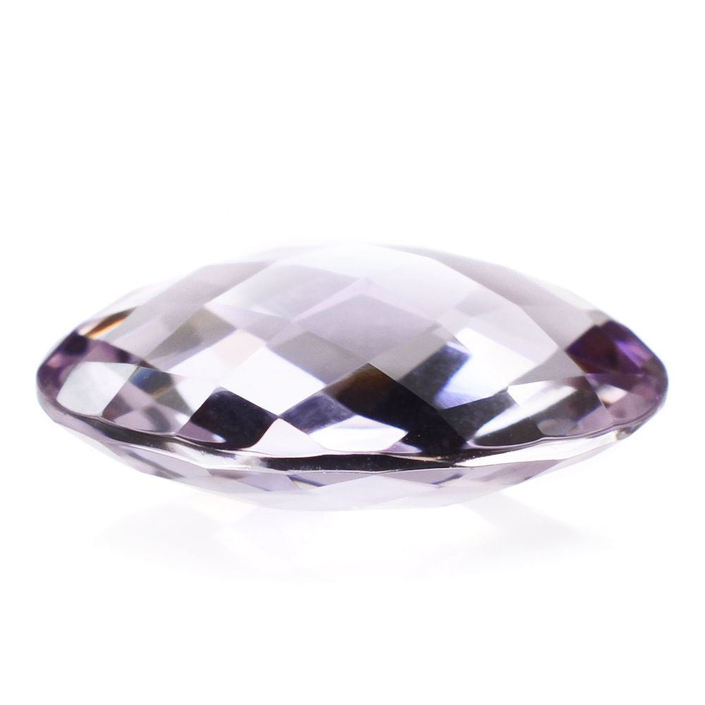 PINK AMETHYST BRIOLETTE OVAL 19X14.50MM 11.80 Cts.