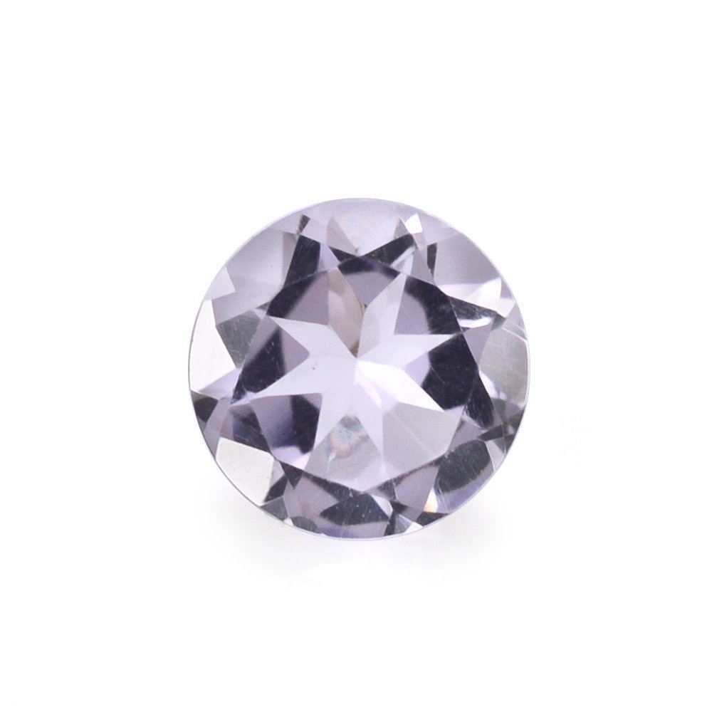 PINK AMETHYST CUT ROUND 6.50MM 1.02 Cts.