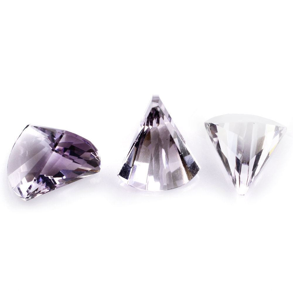 PINK AMETHYST FANCY SHAPE 15X13MM 8.36 Cts.