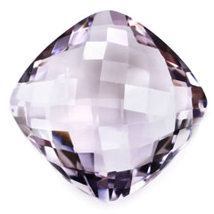 PINK AMETHYST BRIOLETTE CUSHION 20MM 25.70 Cts.