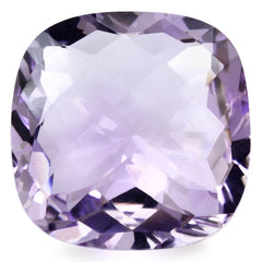 PINK AMETHYST CHECKER CUT CUSHION 22MM 30.50 Cts.