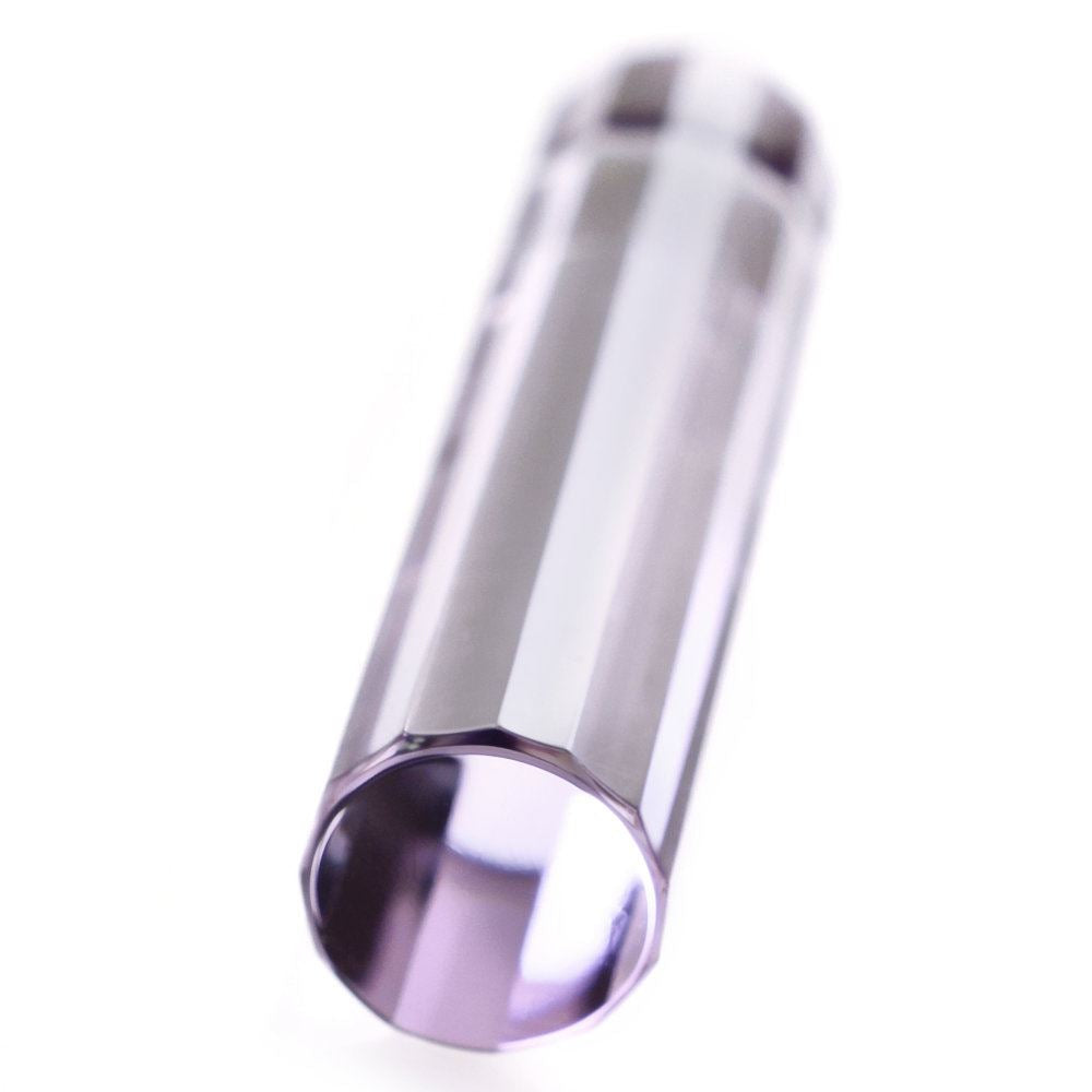 PINK AMETHYST FANCY CYLINDRICAL CUT STEP 26X6MM 10.30 Cts.