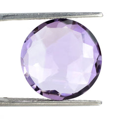 PINK AMETHYST BRIOLETTE ROUND 16MM 9.81 Cts.