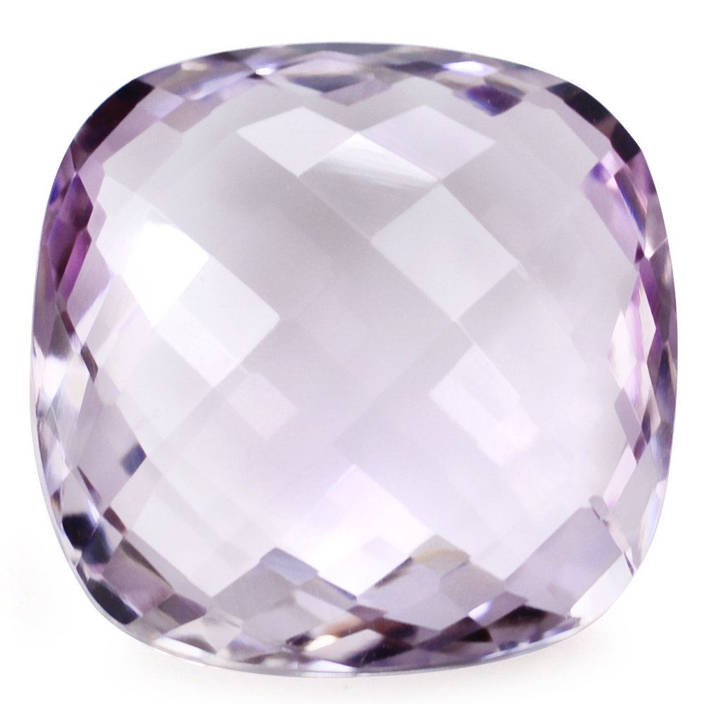 PINK AMETHYST BRIOLETTE CUSHION 18MM 18.17 Cts.