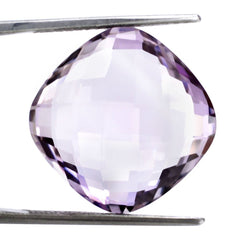 PINK AMETHYST BRIOLETTE CUSHION 18MM 18.17 Cts.