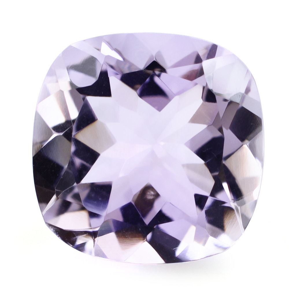 PINK AMETHYST CUT CUSHION 14MM 9.35 Cts.
