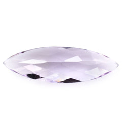 PINK AMETHYST CHECKER CUT MARQUISE 25X8MM 5.48 Cts.
