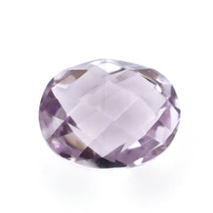 PINK AMETHYST BRIOLETTE OVAL (LITE) 10X8MM 2.79 Cts.