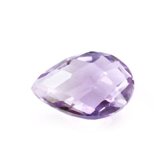PINK AMETHYST BRIOLETTE PEAR 9X6MM 1.38 Cts.