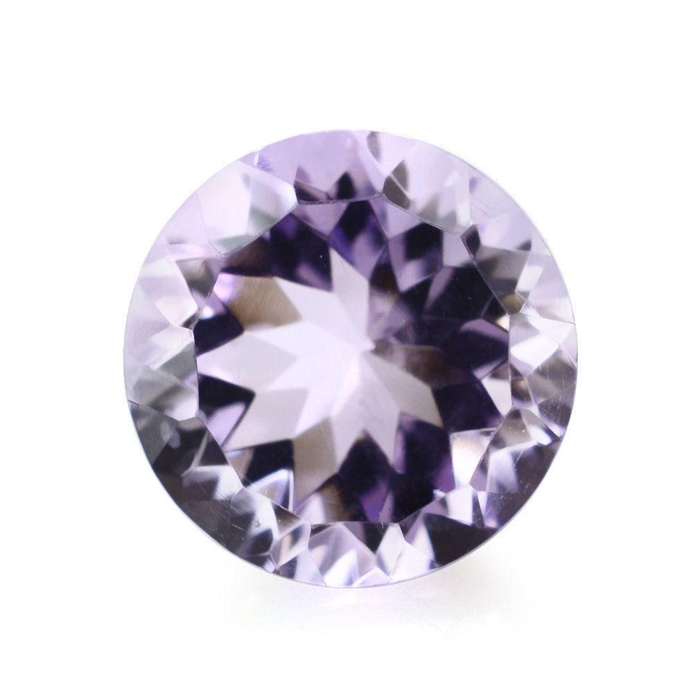 PINK AMETHYST CONCAVE CUT ROUND (DES#45) 8MM 2.00 Cts.