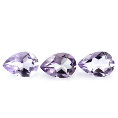 PINK AMETHYST CUT PEAR 10X7MM 1.60 Cts.