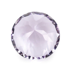 PINK AMETHYST CONCAVE CUT ROUND (DES#45) 10MM 3.50 Cts.