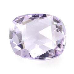 PINK AMETHYST ROSE CUT BRIOLETTE CUSHION 11X9.50MM 3.63 Cts.