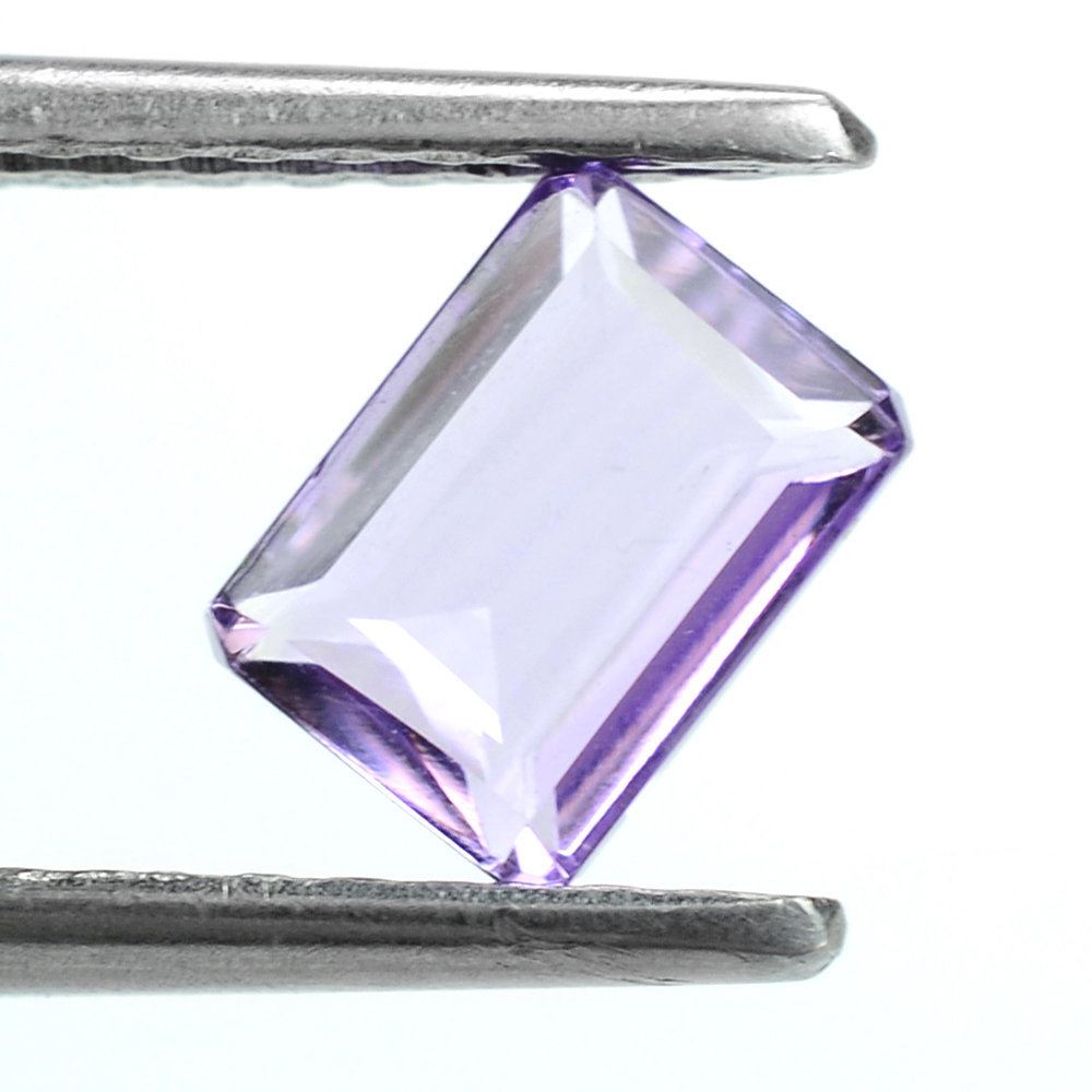 PINK AMETHYST CUT OCTAGON 7X5MM 1.10 Cts.