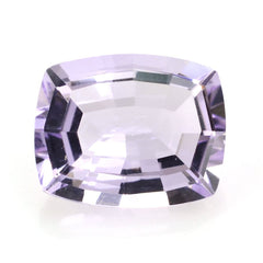 PINK AMETHYST CUT CUSHION (STEP CUT BACK) (LITE) 10X8MM 2.55 Cts.