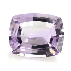 PINK AMETHYST CUT CUSHION (STEP CUT BACK) 10X8MM 2.58 Cts.