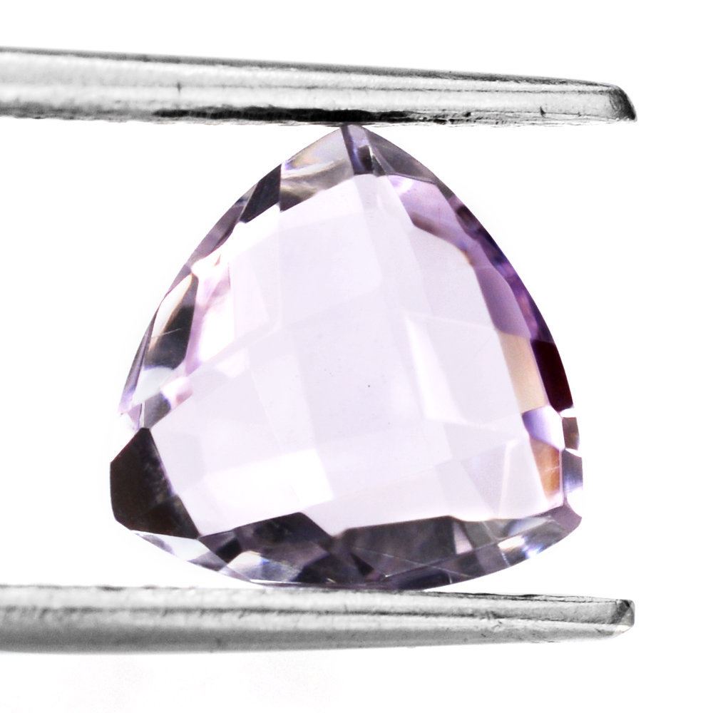 PINK AMETHYST BRIOLETTE TRILLION 10MM 3.01 Cts.