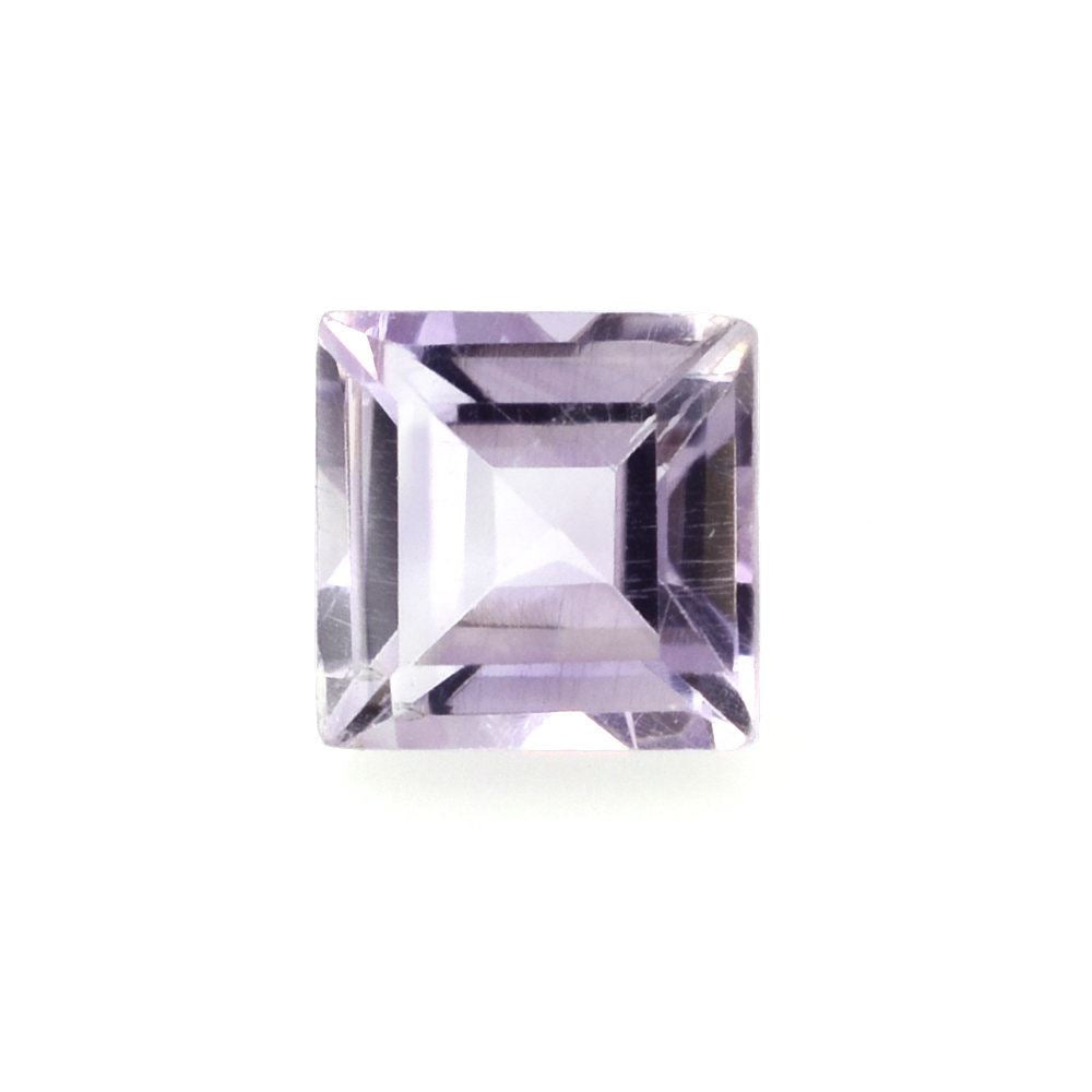 PINK AMETHYST CUT SQUARE 5MM 0.53 Cts.