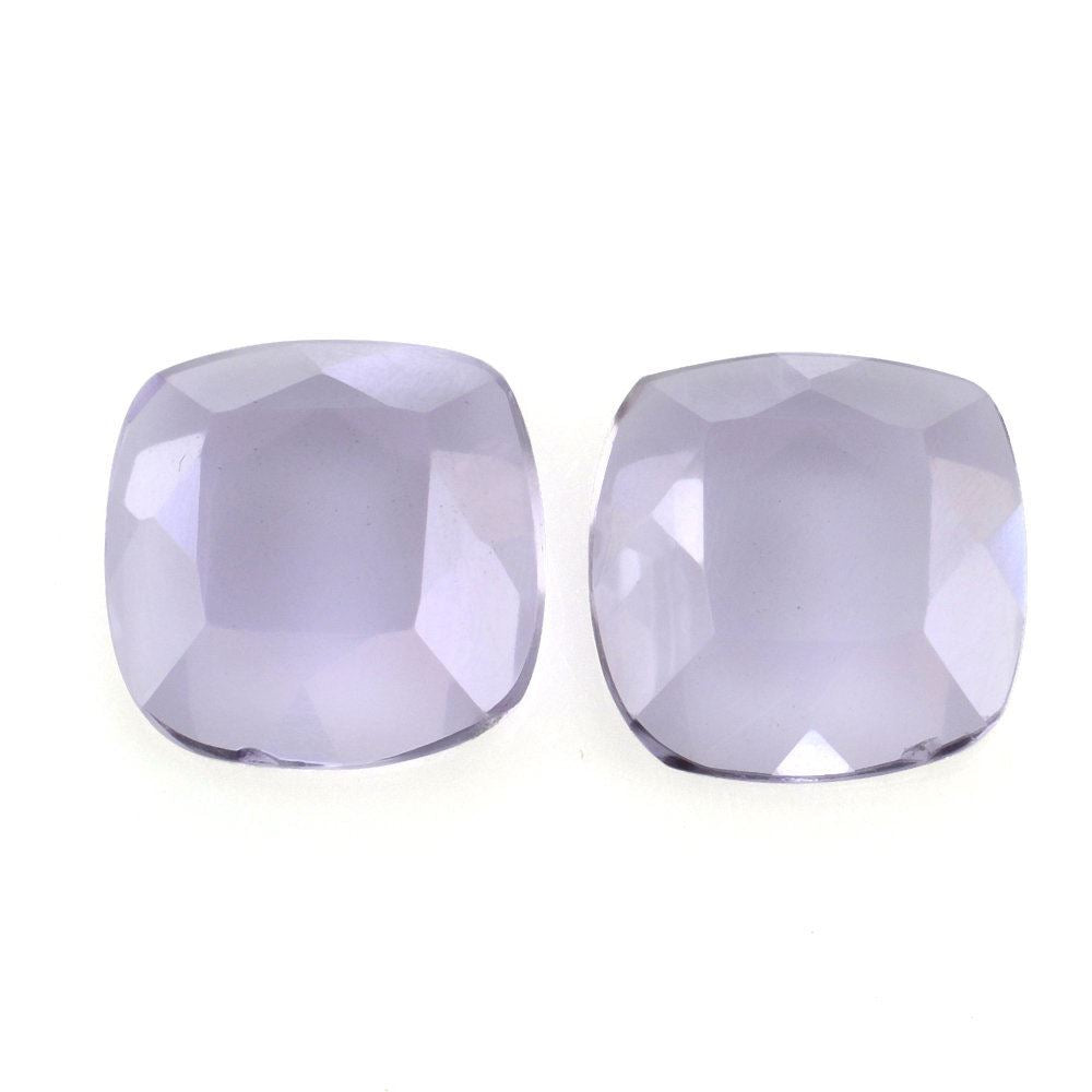 PINK AMETHYST FLAT TABLE CUT CUSHION CAB 8MM 1.63 Cts.