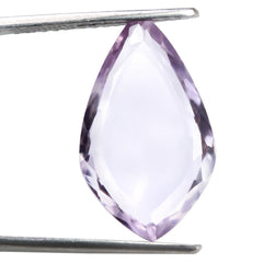 PINK AMETHYST BOTH SIDE TABLE CUT IRREGULAR MARQUISE 20.50X12.50MM 7.90 Cts.