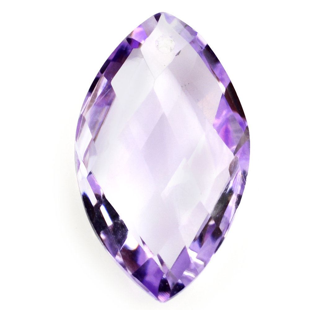 PINK AMETHYST TWISTED BRIOLETTE MARQUISE (FULL DRILL) 20X12MM 9.78 Cts.