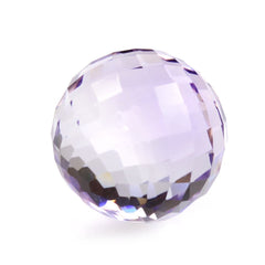 PINK AMETHYST FACETED BALLS 10MM 7.25 Cts.