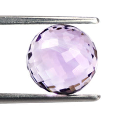 PINK AMETHYST FACETED BALLS 10MM 7.25 Cts.