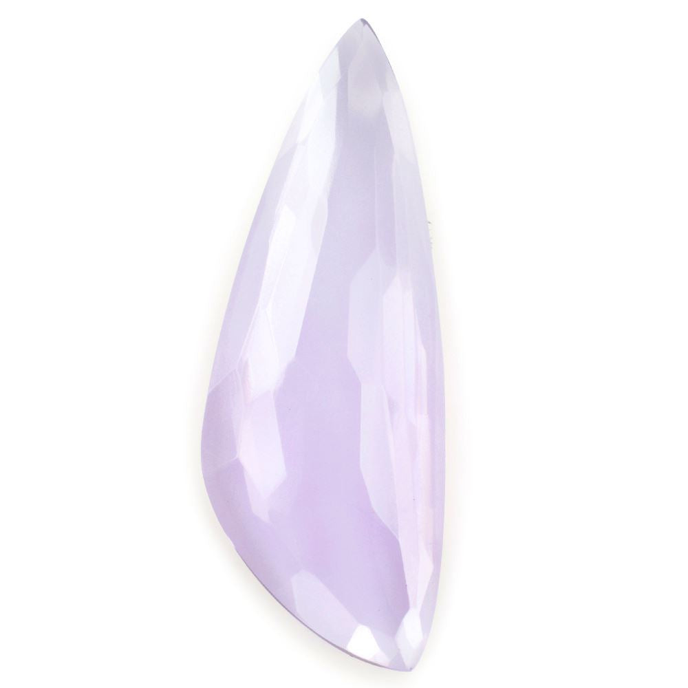 PINK AMETHYST IRREGULAR CUT FANCY SHAPE CAB 29.50X10.50MM 7.10 Cts.
