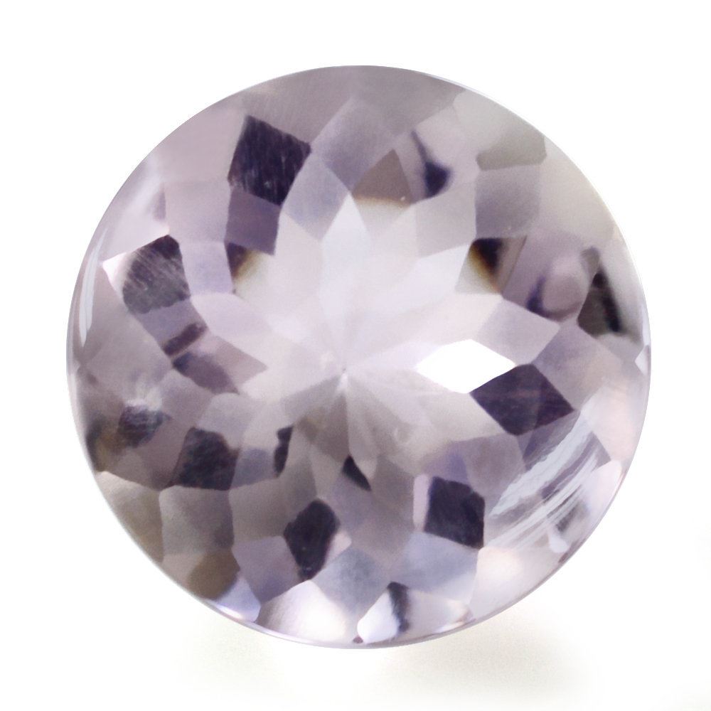 PINK AMETHYST BUFFTOP ROUND 14MM 9.15 Cts.