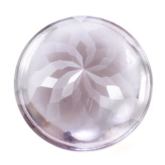 PINK AMETHYST BUFFTOP ROUND 14MM 9.15 Cts.
