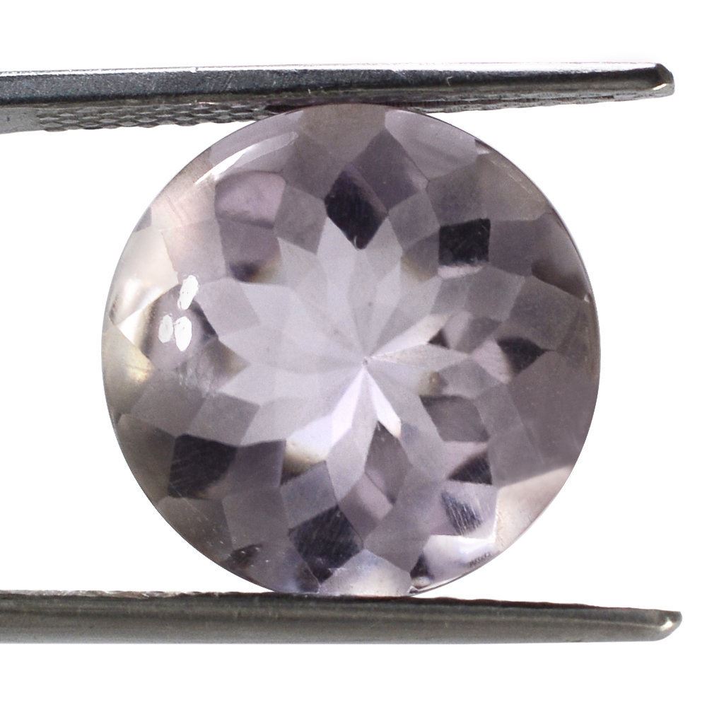PINK AMETHYST BUFFTOP ROUND 14MM 9.15 Cts.