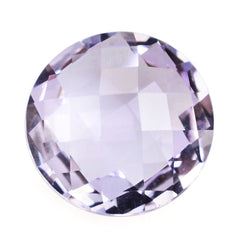 PINK AMETHYST BRIOLETTE ROUND 13MM 5.93 Cts.