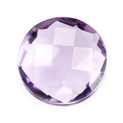 PINK AMETHYST BRIOLETTE ROUND 12MM 6.53 Cts.