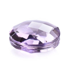 PINK AMETHYST BRIOLETTE ROUND 12MM 6.53 Cts.